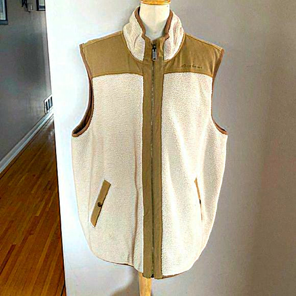 EDDIE BAUER reversible vest, XL,‎ Long.